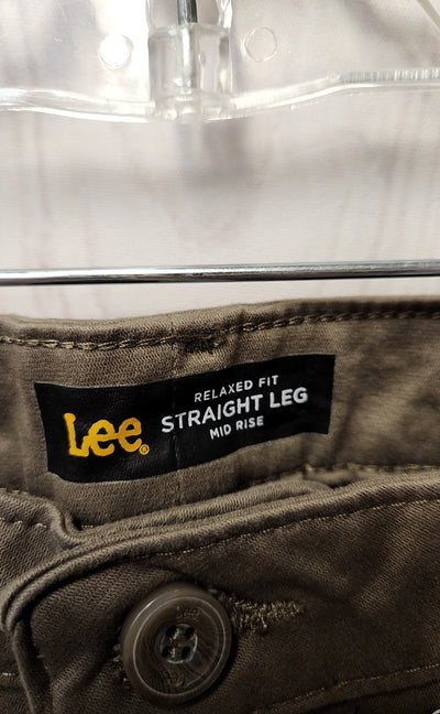 NWT Lee Women's Size 14 Brown Pants Straight Leg