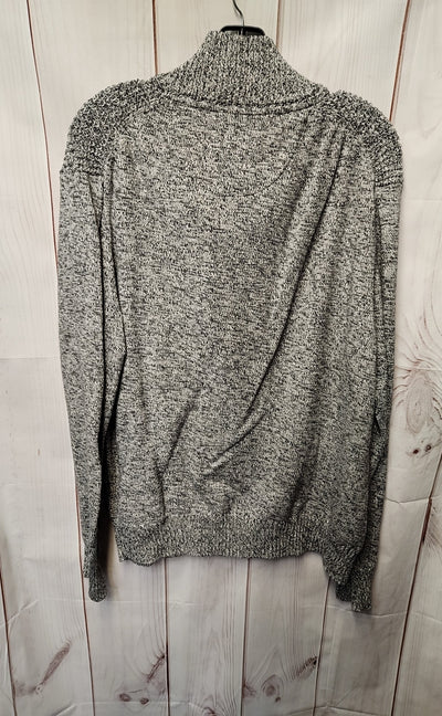 Weatherproof Men's Size XL Black & White Sweater