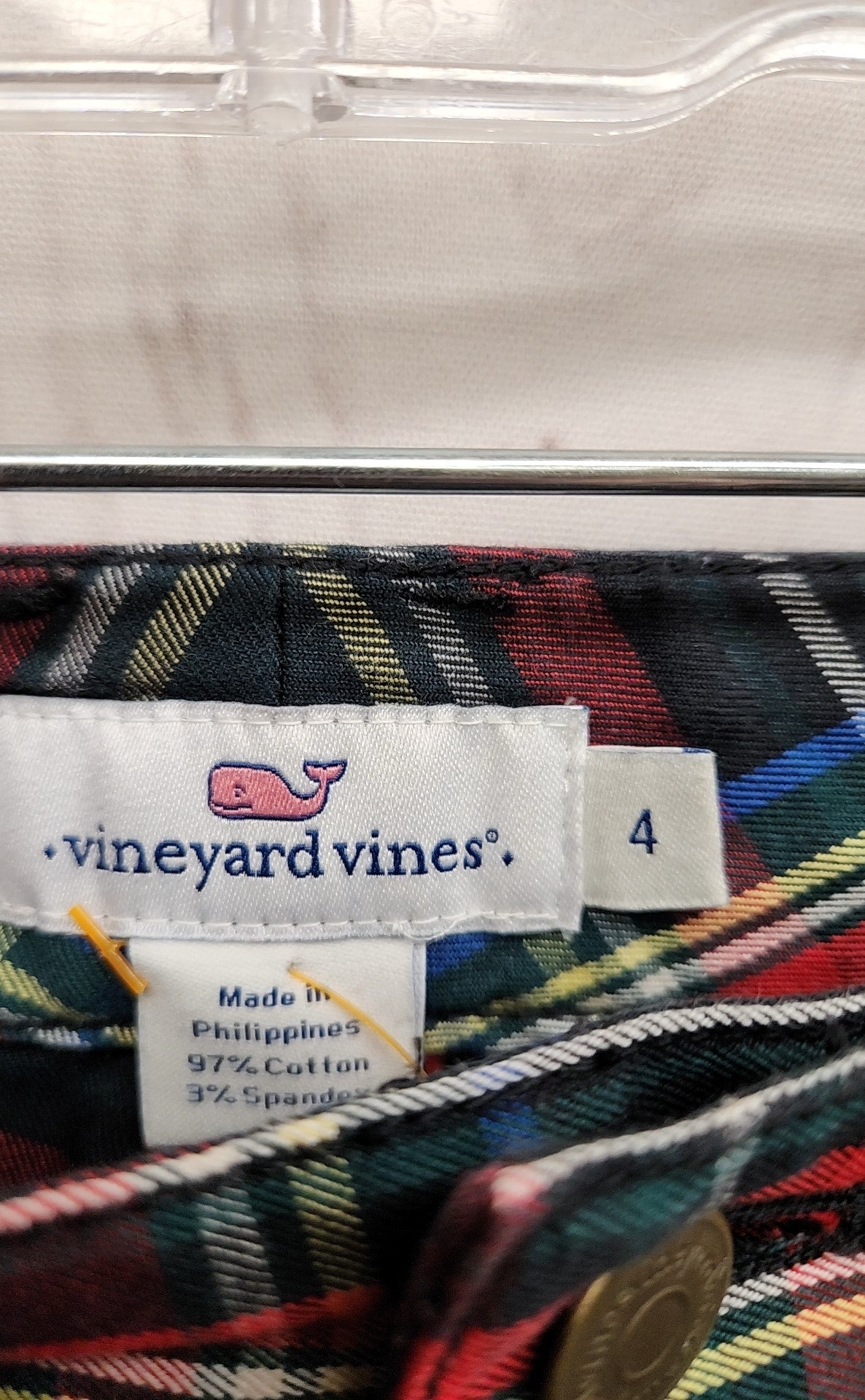 Vineyard Vines Women's Size 4 Black & Red Pants