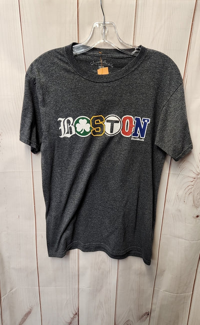 Chowdaheadz Men's Size S Gray T-Shirt Boston Celtics Bruins Red Sox Patriots