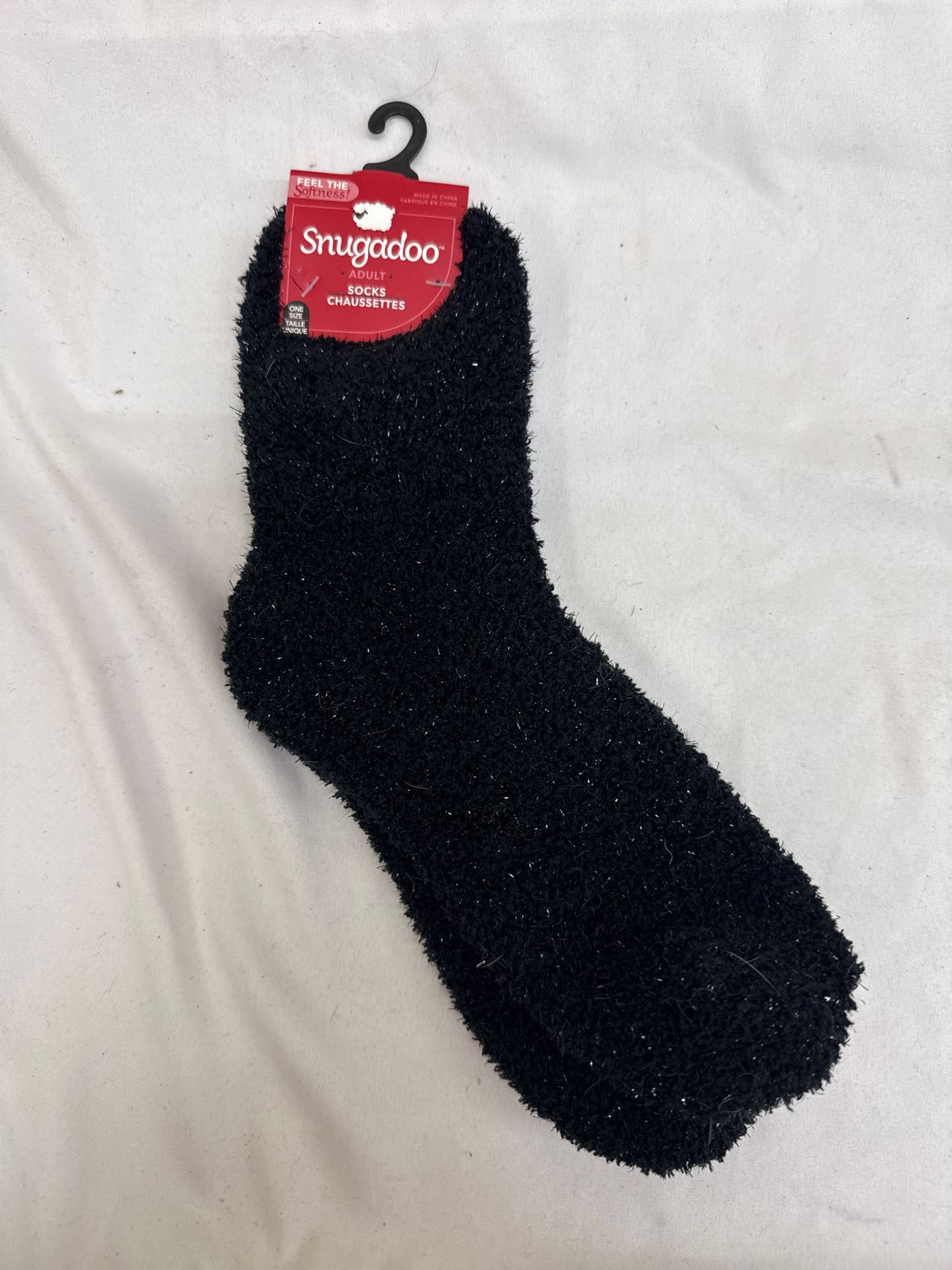 NWT Snugadoo One Size Black Socks