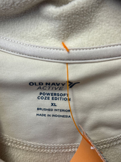 Old Navy Women's Size XL Cream Active Jacket
