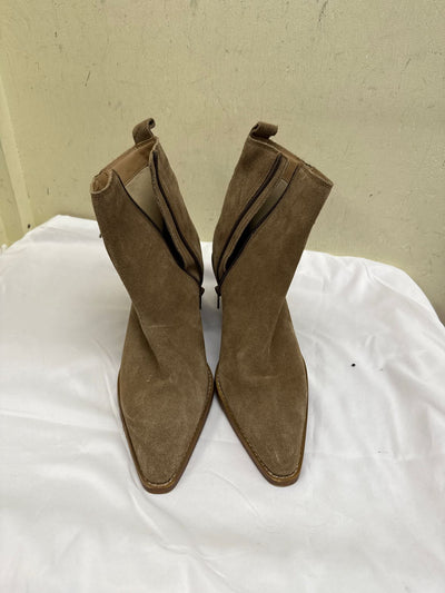 House of Harlow 1960 Women's Size 9-1/2 Brown Boots Shoes