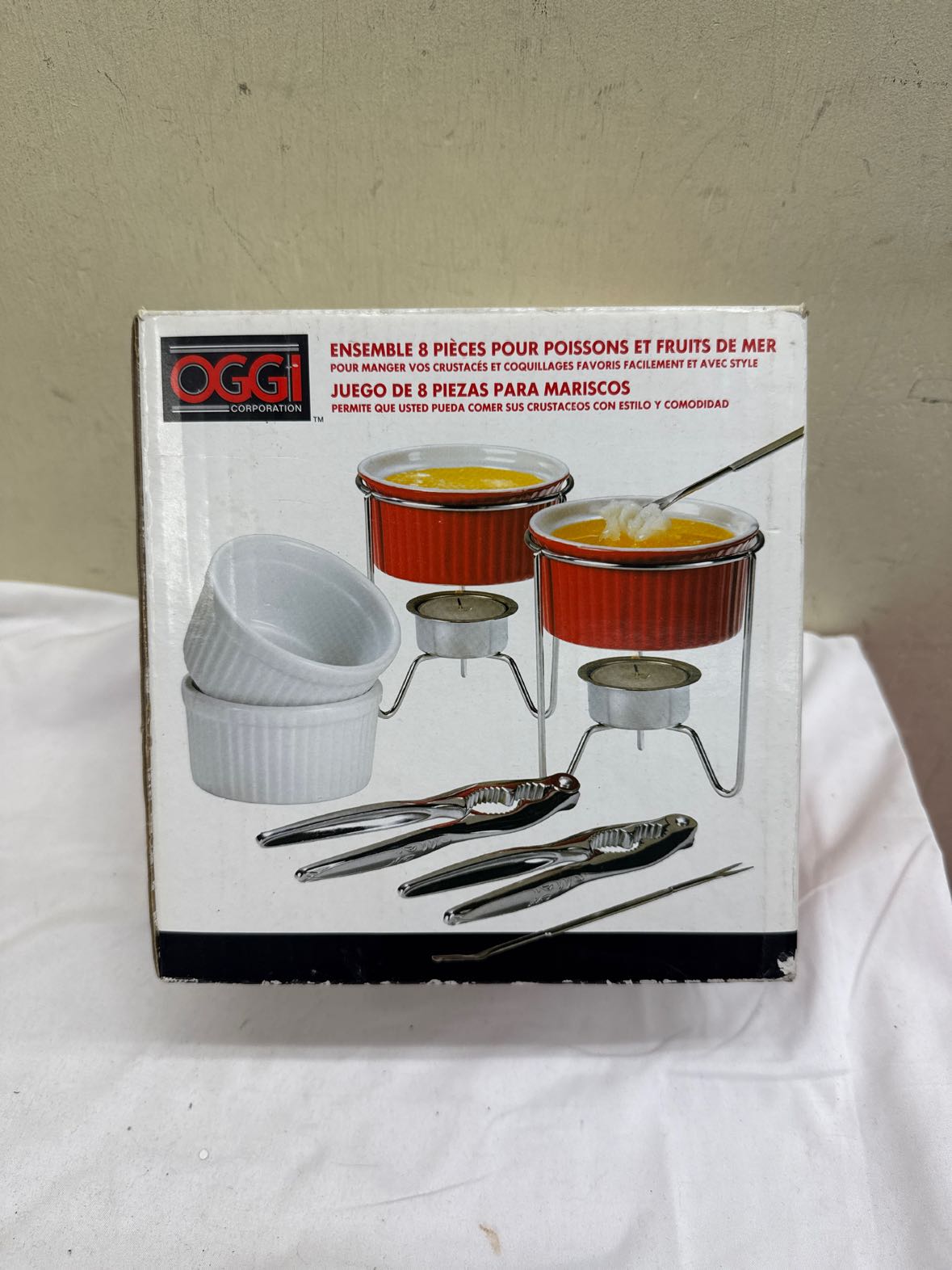 NIB Oggi 8PCS Seafood Set Serving Set