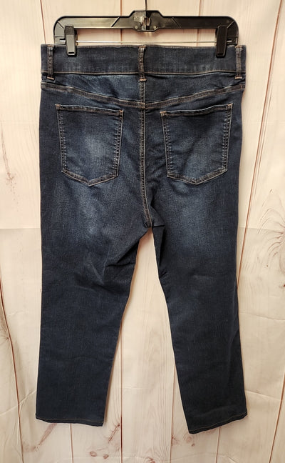 Gloria Vanderbilt Women's Size 32 (13-14) Blue Jeans High Rise Straight