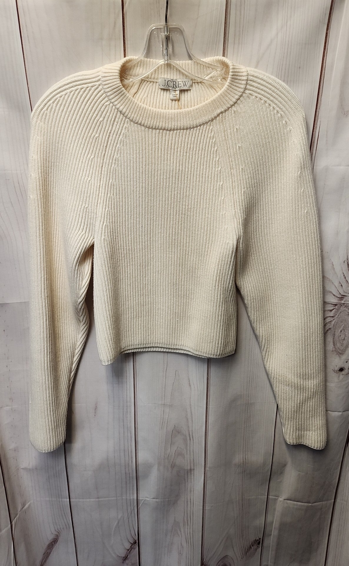 J Crew Women's Size XS White Sweater