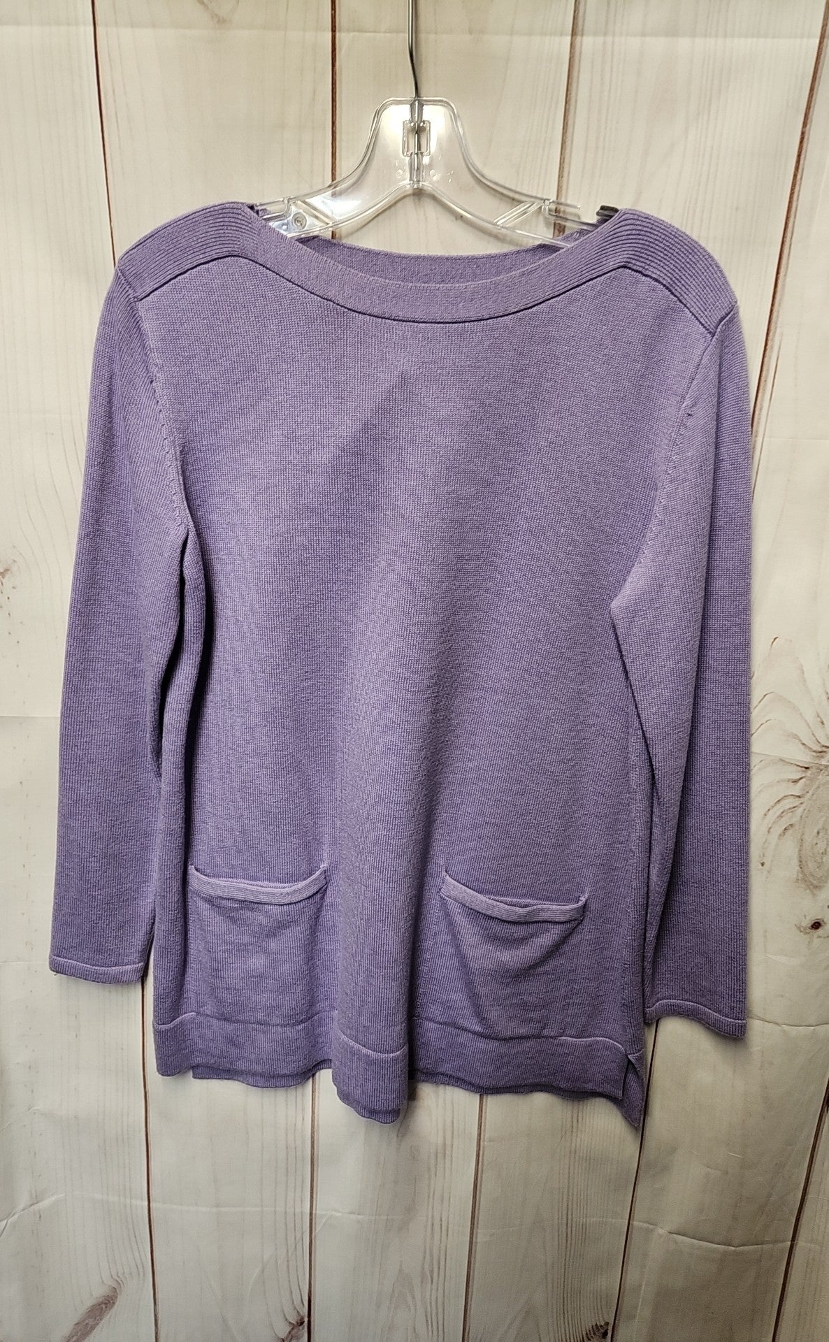 J Jill Women's Size S Petite Purple Sweater