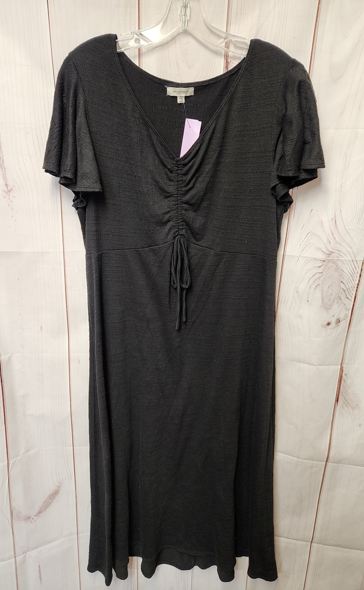 Max Studio Women's Size XL Black Dress