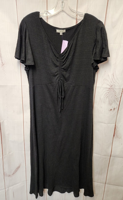 Max Studio Women's Size XL Black Dress