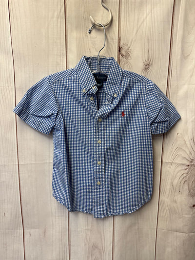 Ralph Lauren Boy's Size 4 Blue Shirt