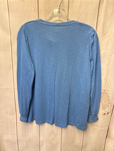 J Jill Women's Size XS Blue Long Sleeve Top