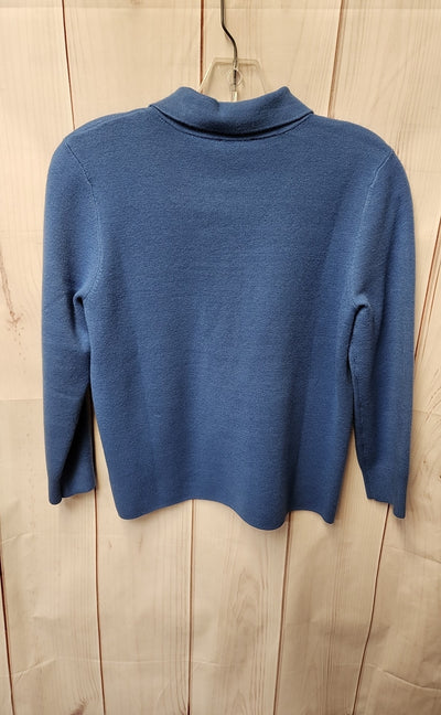 NWT Talbots Women's Size S Petite Blue Sweater