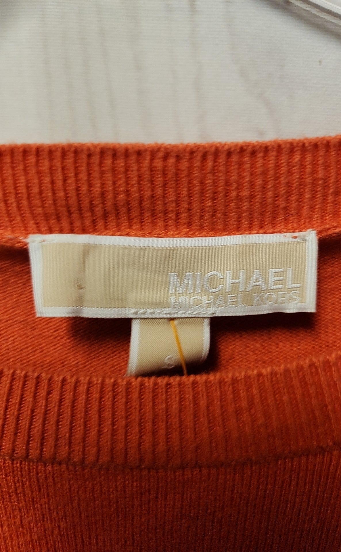 Michael Kors Women's Size S Coral Sweater