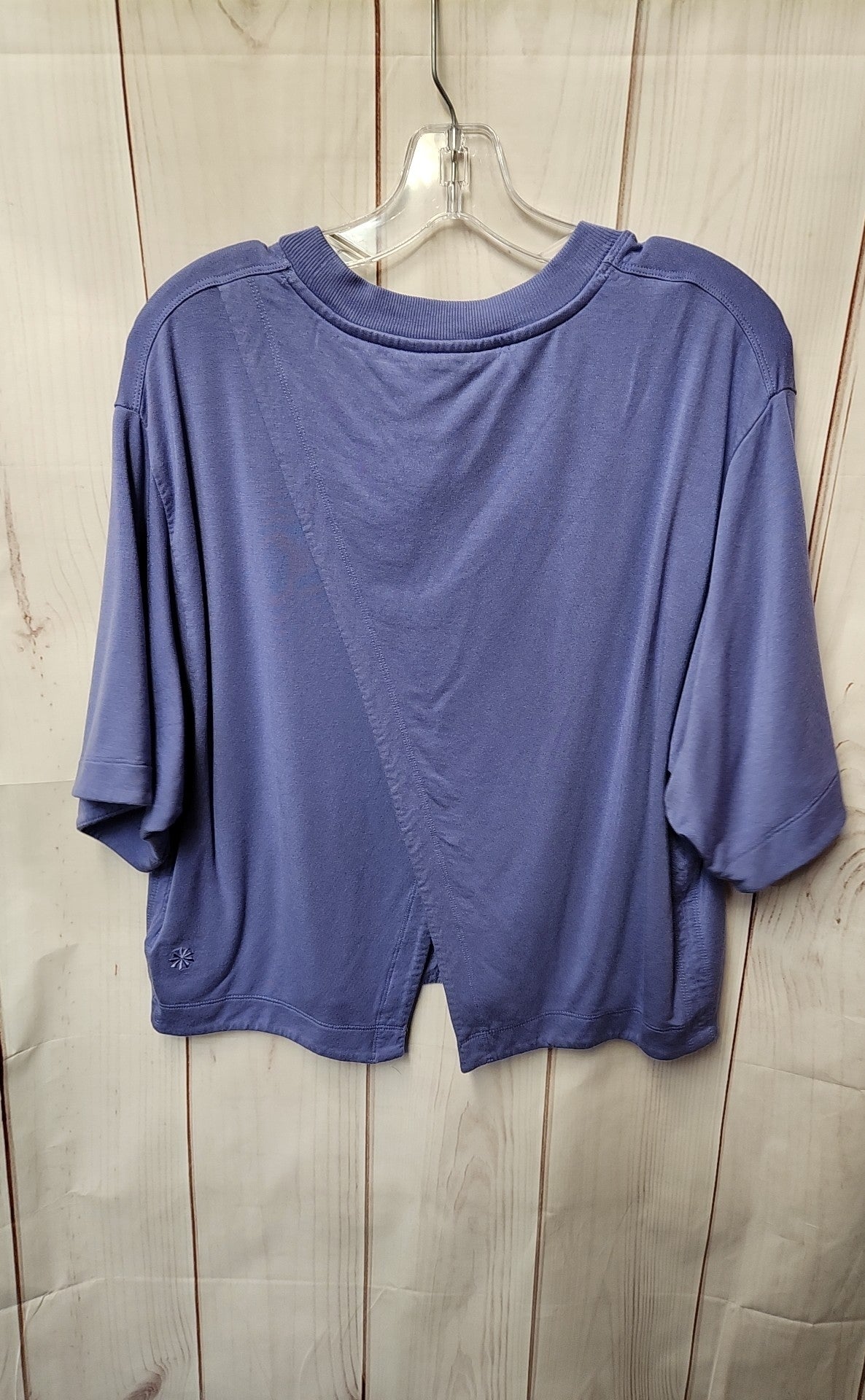 Athleta Women's Size M Purple Short Sleeve Top