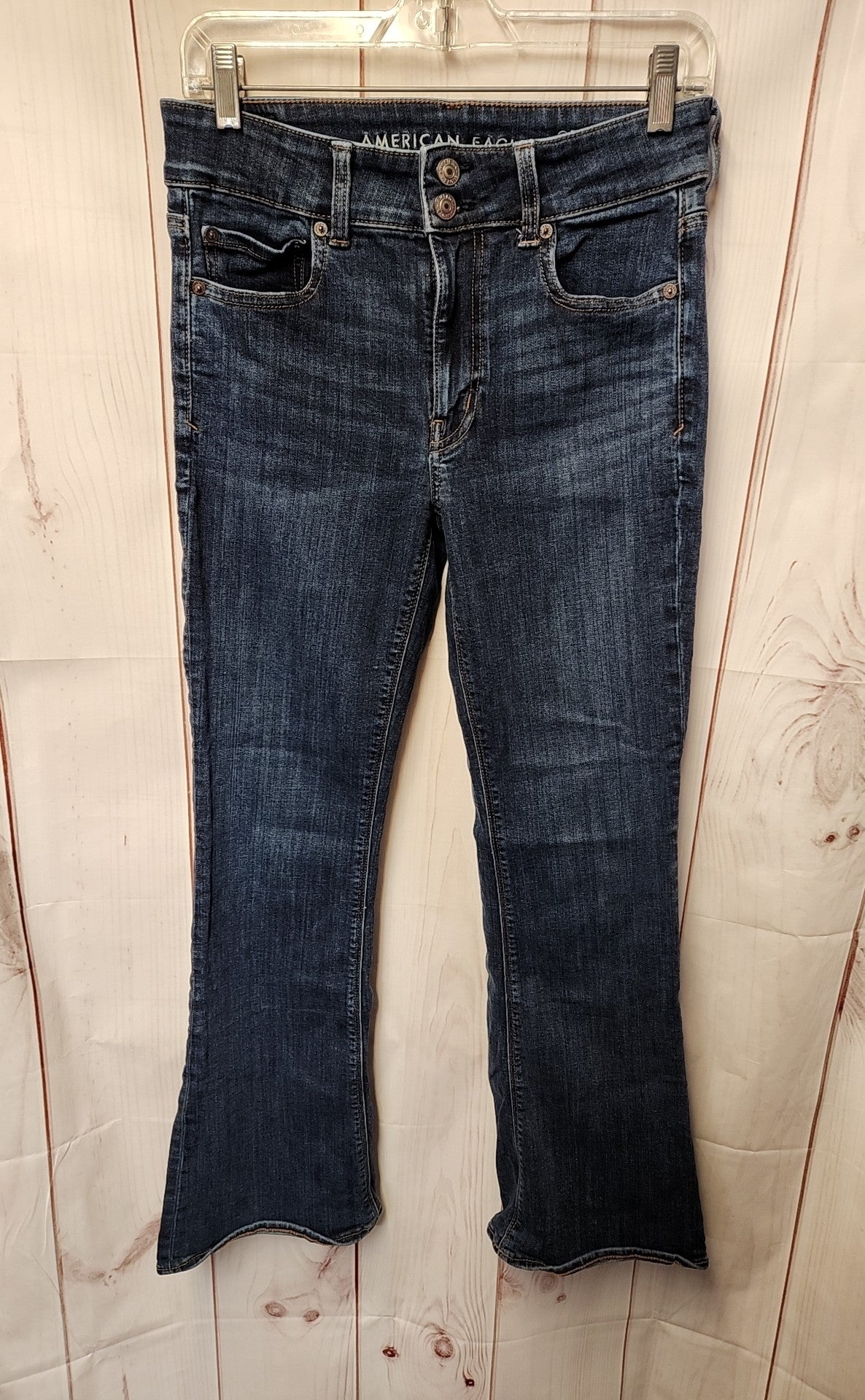 American Eagle Women's Size 28 (5-6) Blue Jeans High Rise Artist Flare