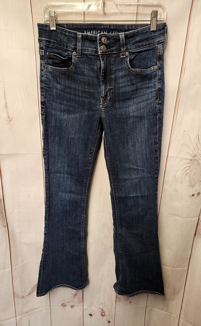 American Eagle Women's Size 28 (5-6) Blue Jeans High Rise Artist Flare