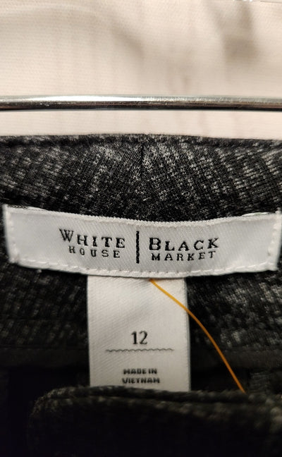 White House Black Market Women's Size 12 Black Pants