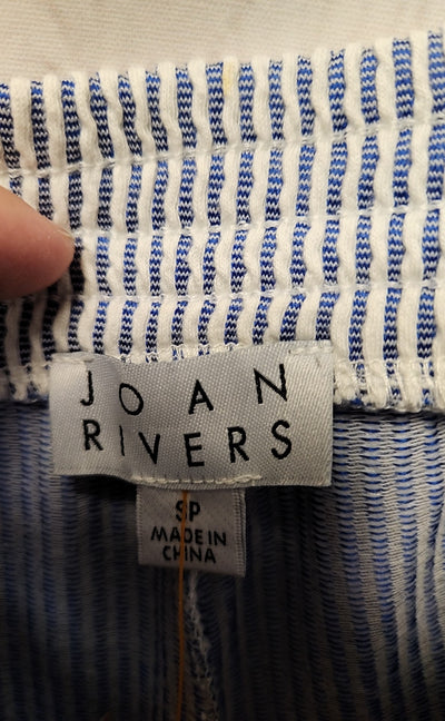 Joan Rivers Women's Size S Petite Blue Pants