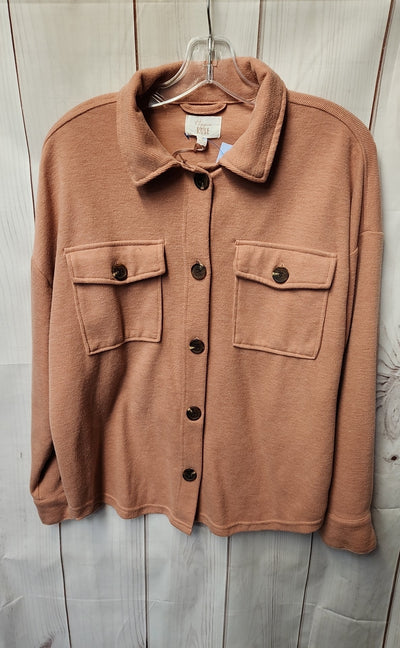 Hippie Rose Women's Size S Pink Long Sleeve Top