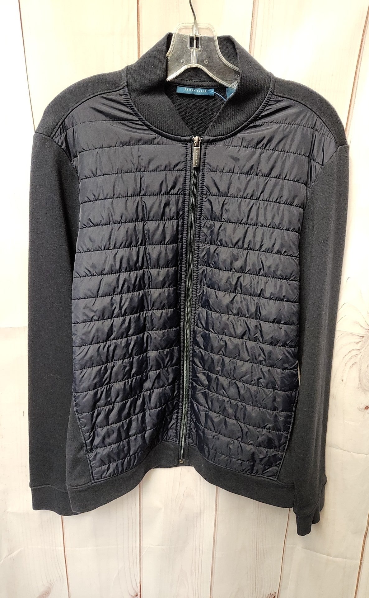 Perry Ellis Men's Size M Navy Jacket