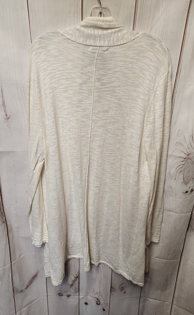 Bass Women's Size XL White Cardigan