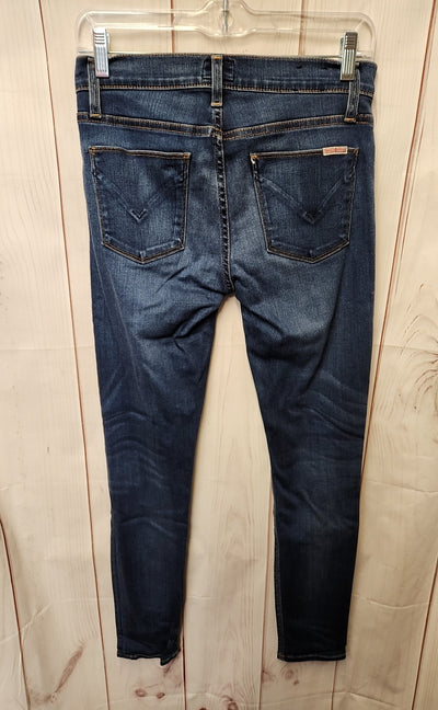 Hudson Women's Size 27 (3-4) Blue Jeans Nico Midrise Super Skinny