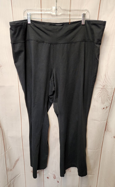 Lands End Women's Size 3X Black Leggings