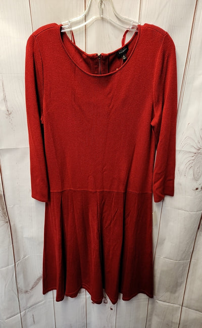 NWT Talbots Women's Size XL Red Dress