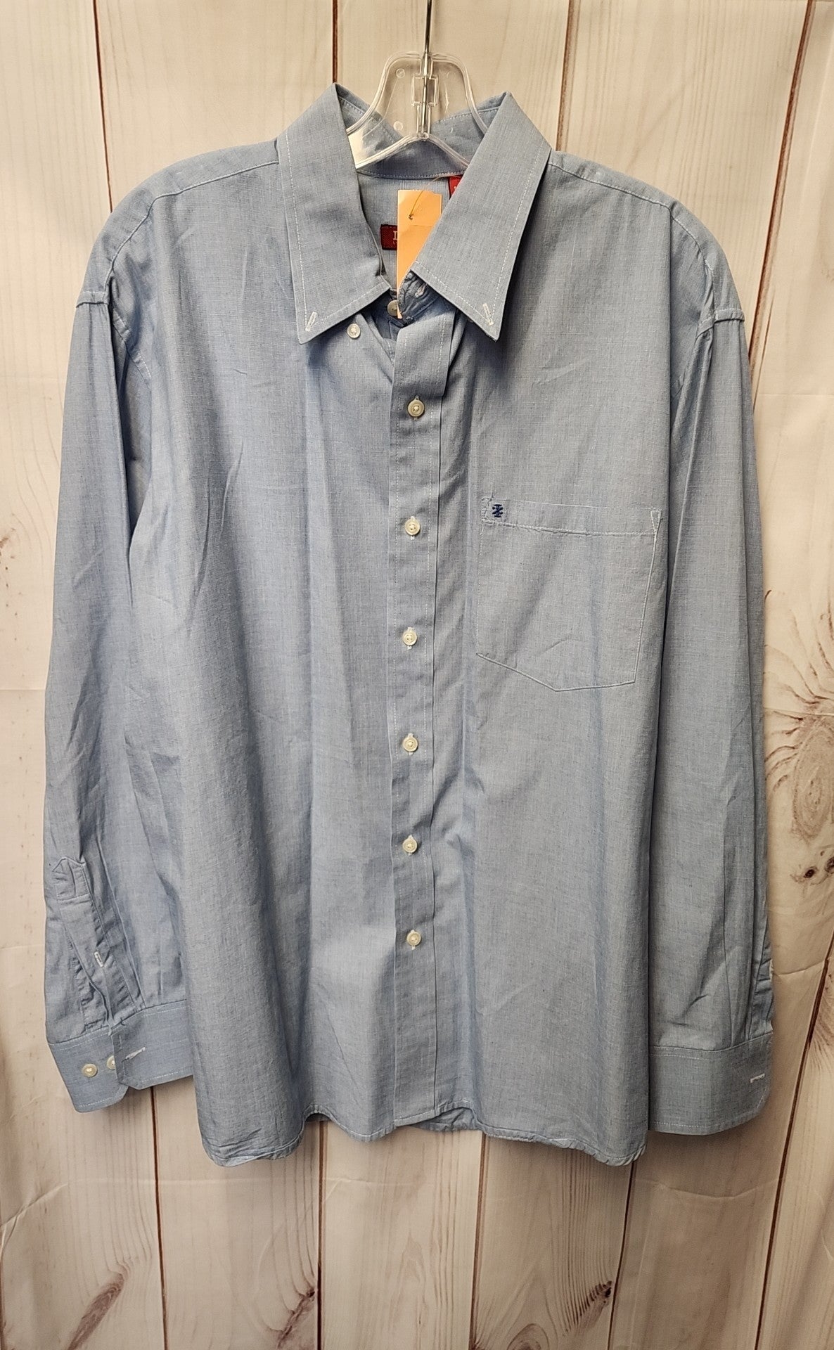 Izod Men's Size L Blue Shirt