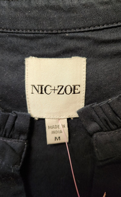 Nic & Zoe Women's Size M Navy Dress