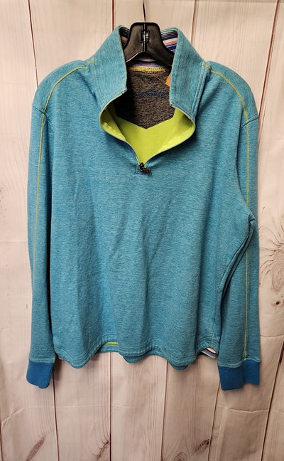 Robert Graham Men's Size XL Teal Shirt
