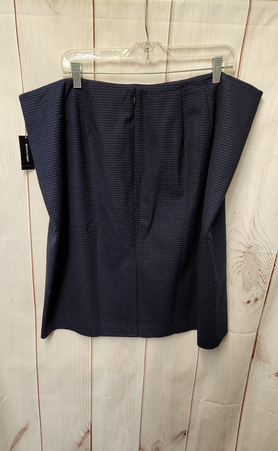 NWT Lord & Taylor Women's Size 18 Navy Skirt