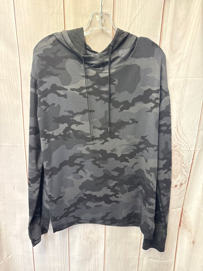 Athletic Works Men's Size M Gray Camoflauge Shirt