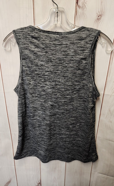 Yogalicious Women's Size L Gray Sleeveless Top