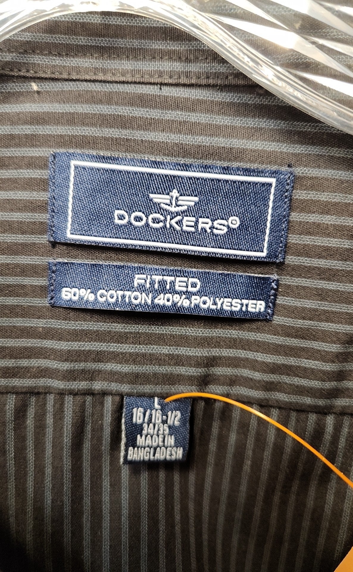 Dockers Men's Size L Black Shirt
