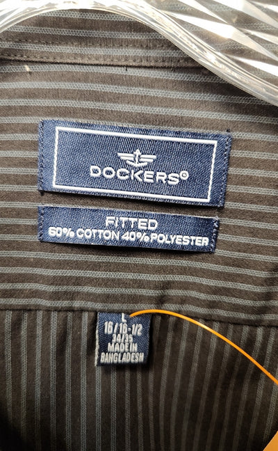 Dockers Men's Size L Black Shirt