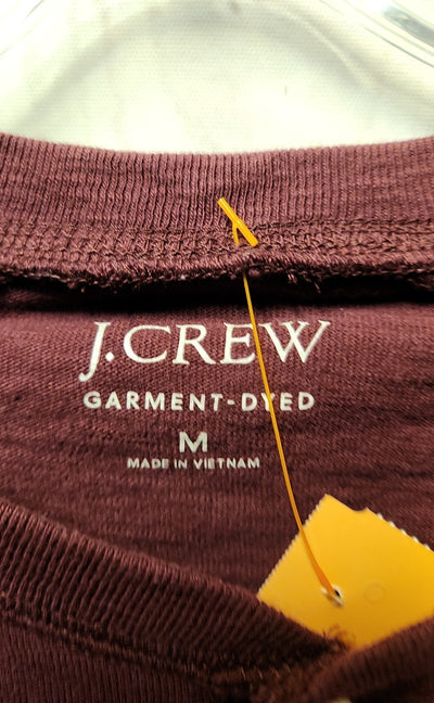 J Crew Men's Size M Maroon Shirt