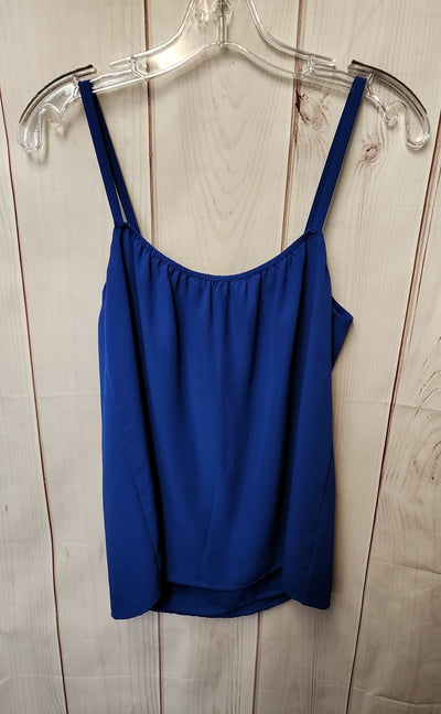 Loft Women's Size S Blue Sleeveless Top