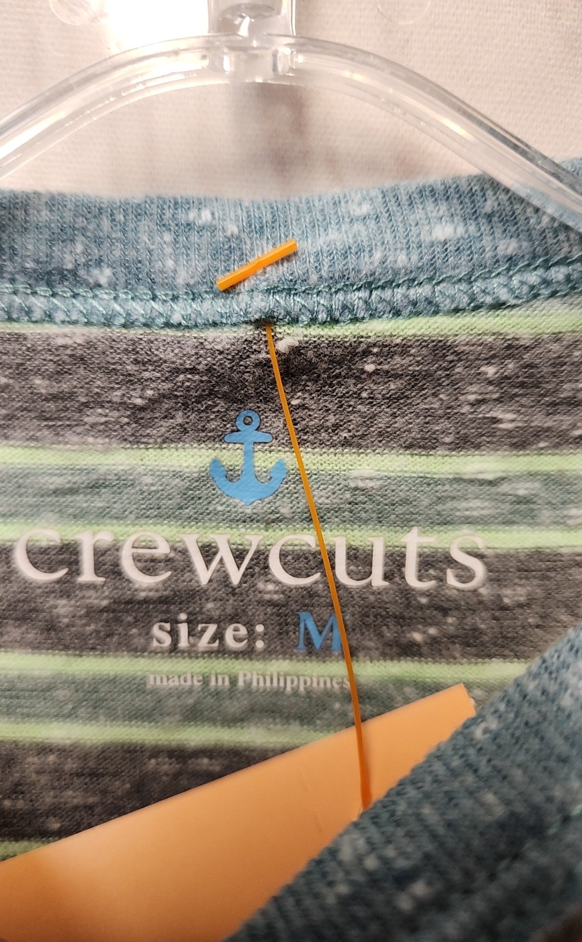 Crewcuts Boy's Size 8 Gray & Green Shirt