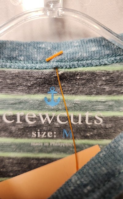 Crewcuts Boy's Size 8 Gray & Green Shirt