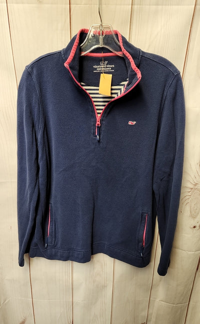 Vineyard Vines Women's Size L Navy Sweatshirt
