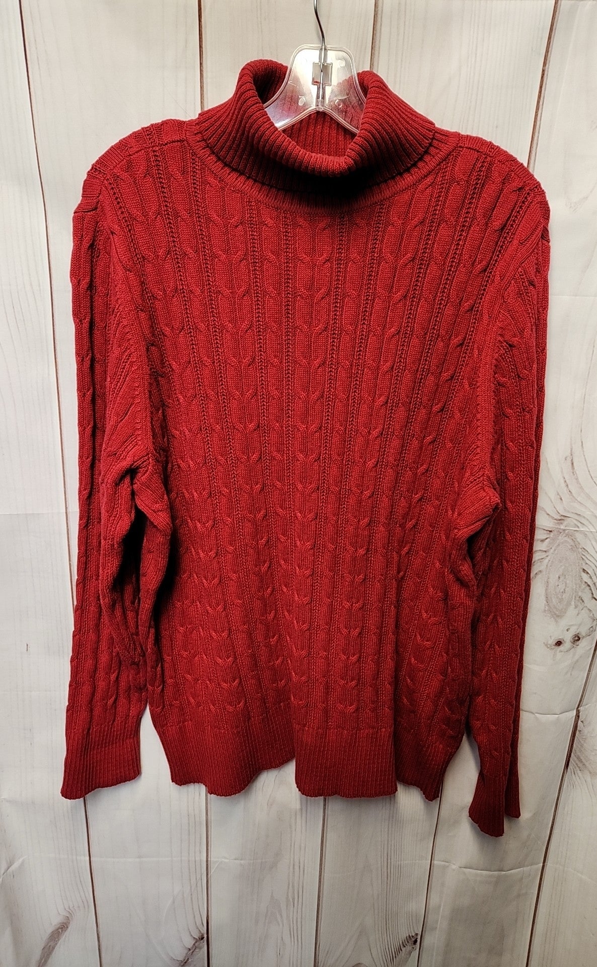 St Johns Bay Women's Size 2X Red Sweater
