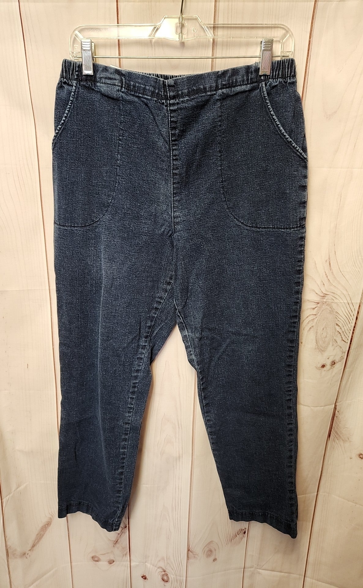 Croft & Barrow Women's Size L Short Blue Jeans