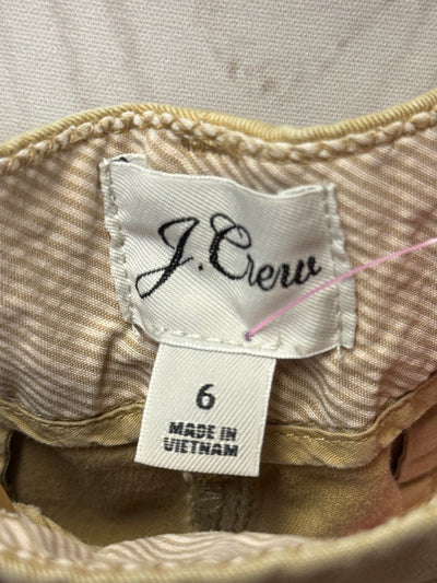 J Crew Women's Size 6 Tan Shorts