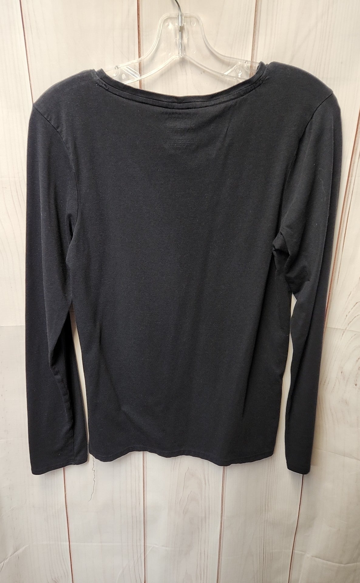 Lucky Brand Women's Size L Black Long Sleeve Top