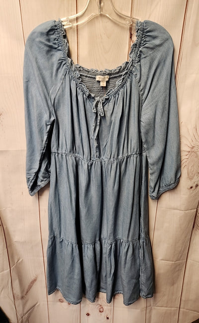 Beach Lunch Lounge Women's Size S Blue Dress