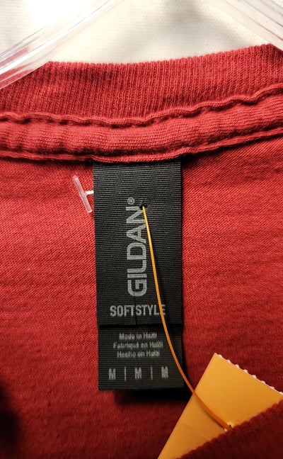 Gildan Men's Size S Red T-Shirt