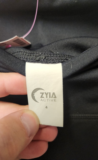 Zyia Women's Size 4 Black Leggings