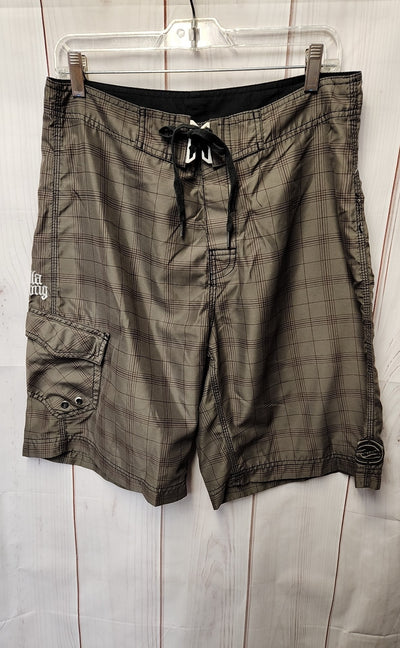 Billabong Men's Size 33 Olive Green Shorts