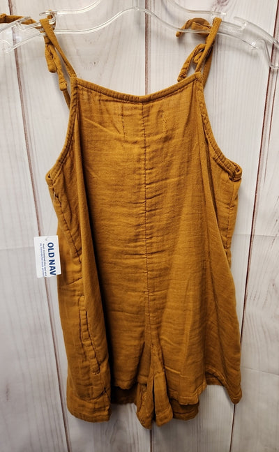 NWT Old Navy Girl's Size XS 5 Mustard Romper